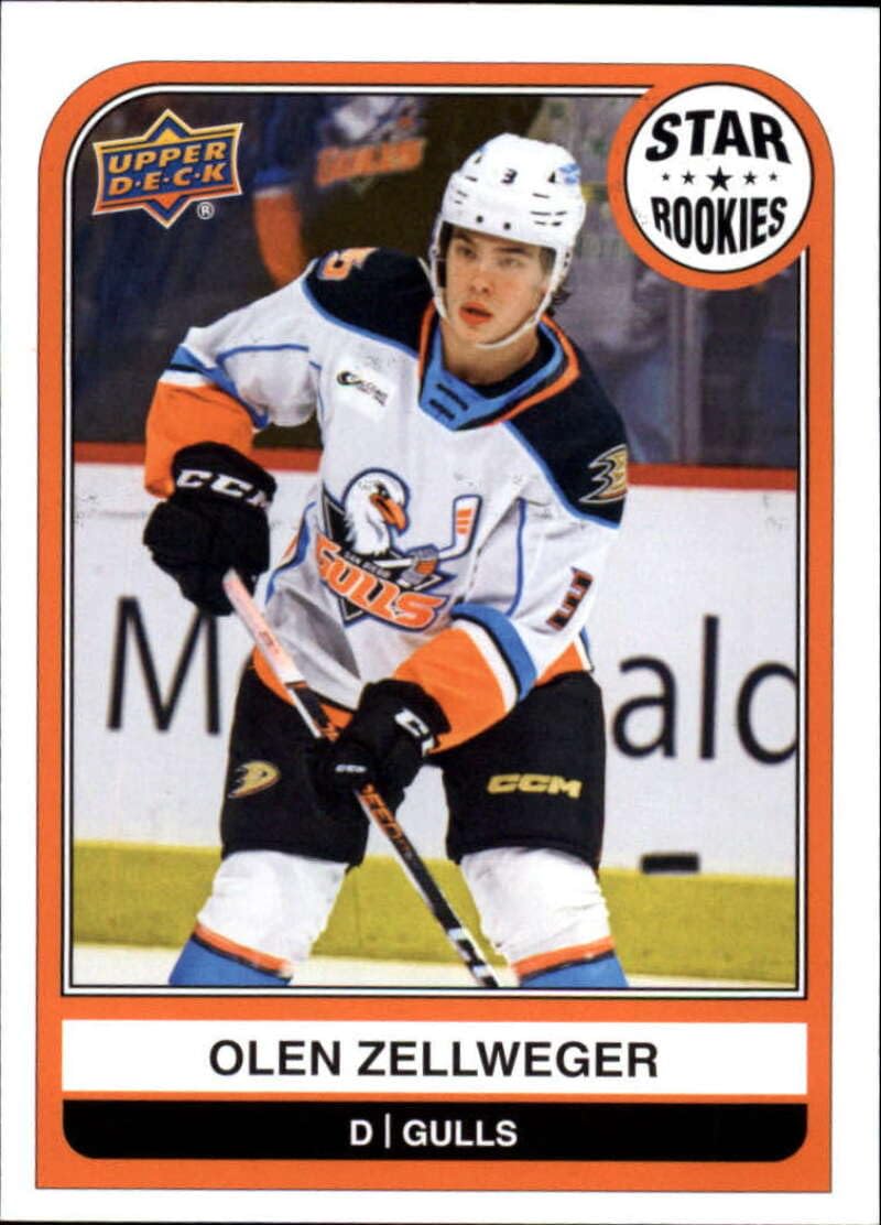 Amazon.com: 2023-24 Upper Deck AHL Hockey #133 Olen Zellweger RC