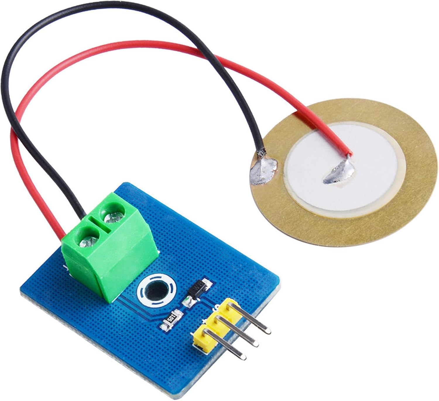 40pcs Piezoelectric Music Drum Trigger Sensors High Sensitivity Elements for Electronic