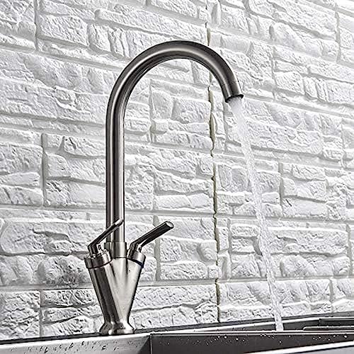 Mitigeur de cuisine anti-trace et mitigeur d'eau chaude et froide YRYRYW
