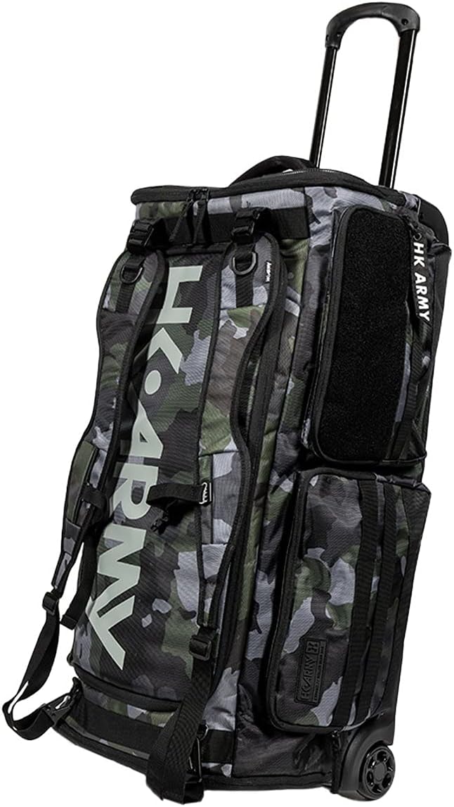 HK Army Expand 75L Paintball Roller Gearbag - Shroud Forest