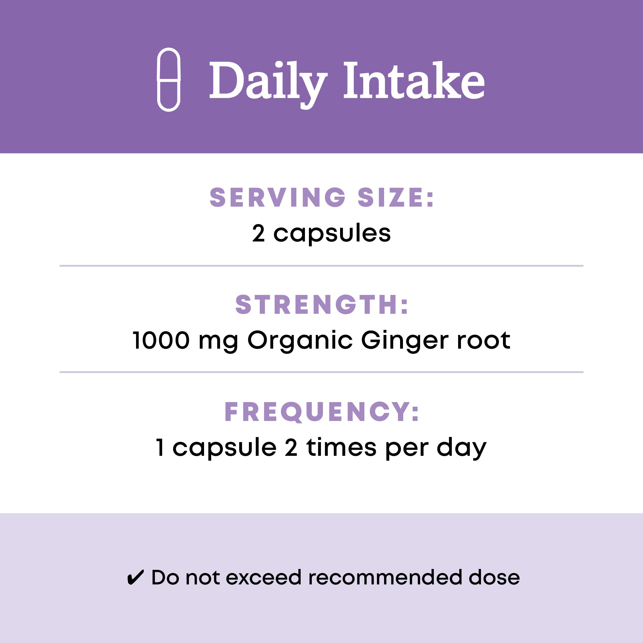 Oregon's Wild Harvest Organic Ginger 1000 mg Herbal Supplement, 90 Capsules — Amazon image 5