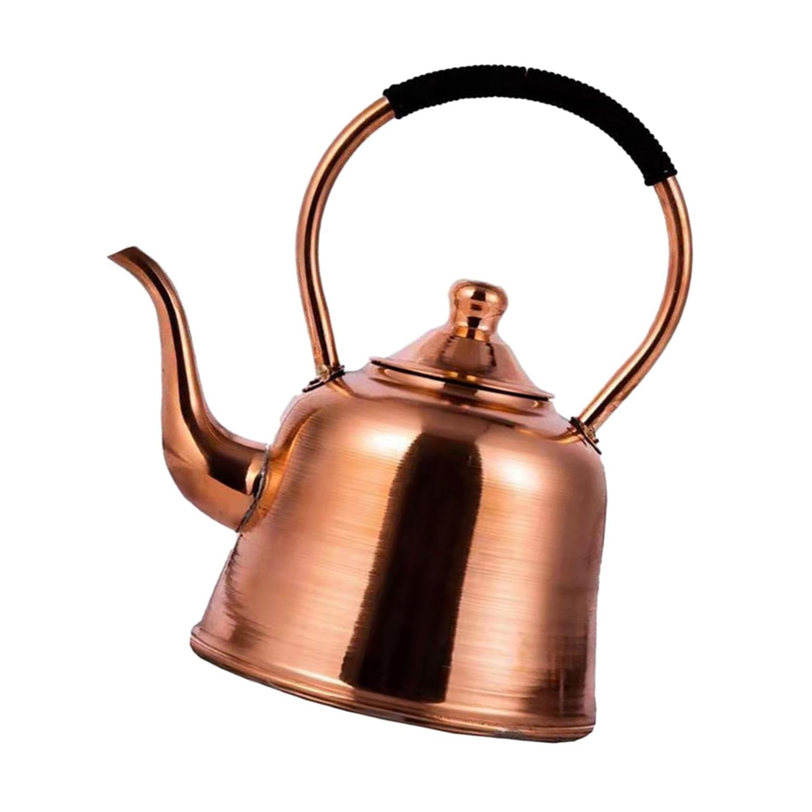 2L Copper TEAPOT per INDUZIONE COCHER E Patta Patti PRATTI POTTI EFFICAZIONE Billing EFFETTAMENTO con REGLIO AVVIATO