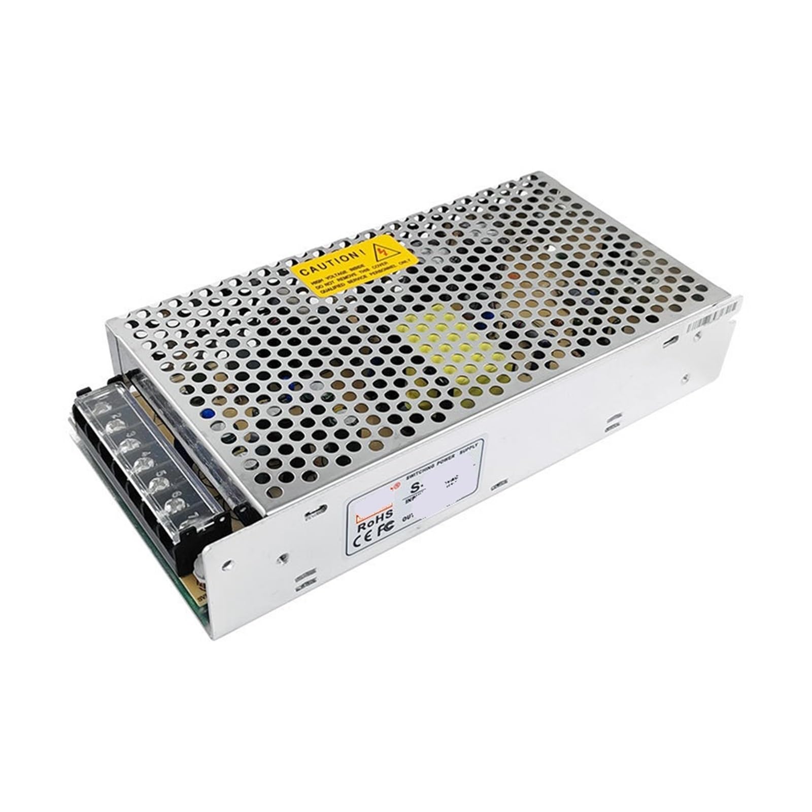 PWANUIGTE Monitoring Switching Power Supply S-150W-24V6.5A12V36V48V Industrial DC Regulated LED(S-150-48)