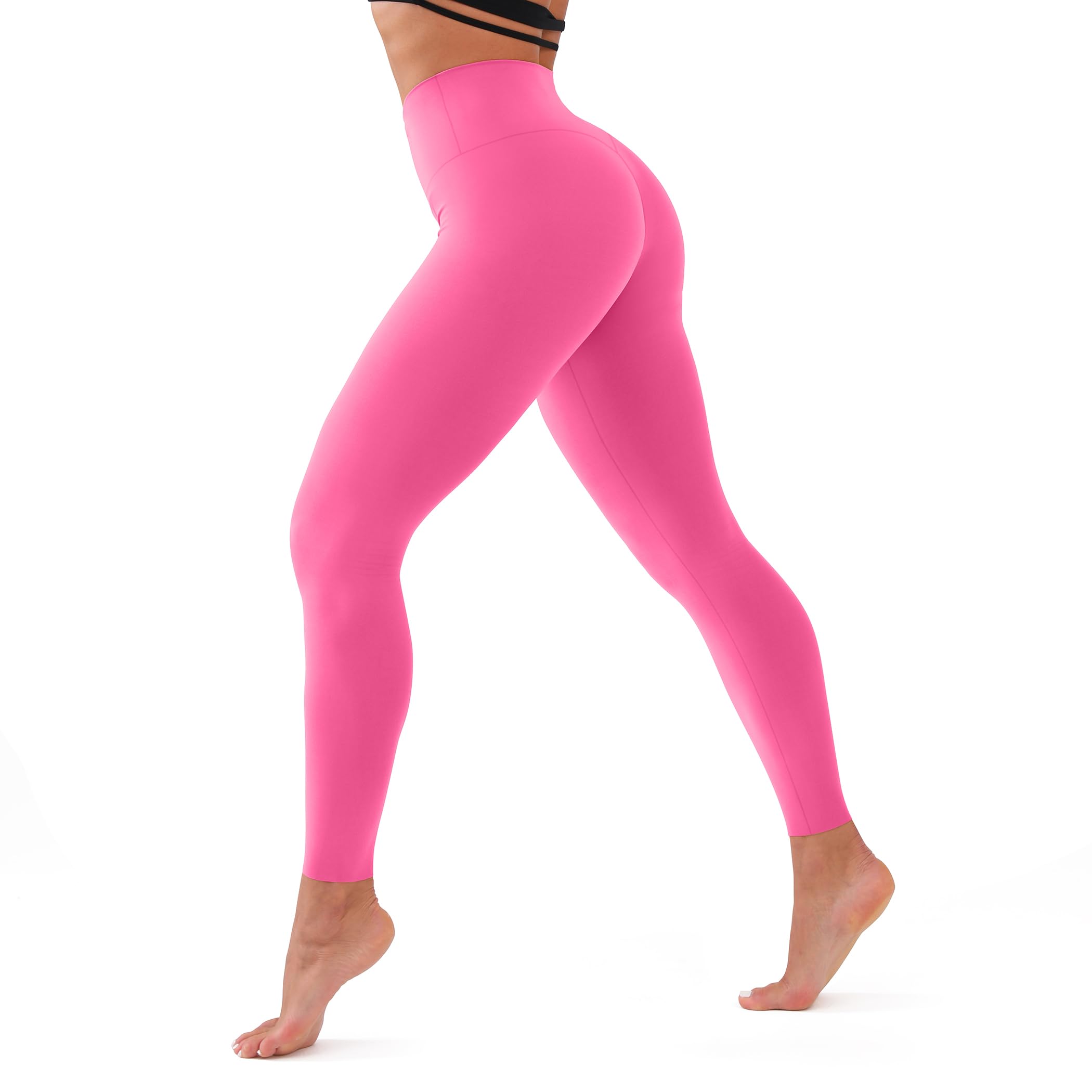 CHARMKING High Waisted Leggings for Women Soft Tummy Control Pants Non See Through Workout Yoga Pants for Running Plus Size