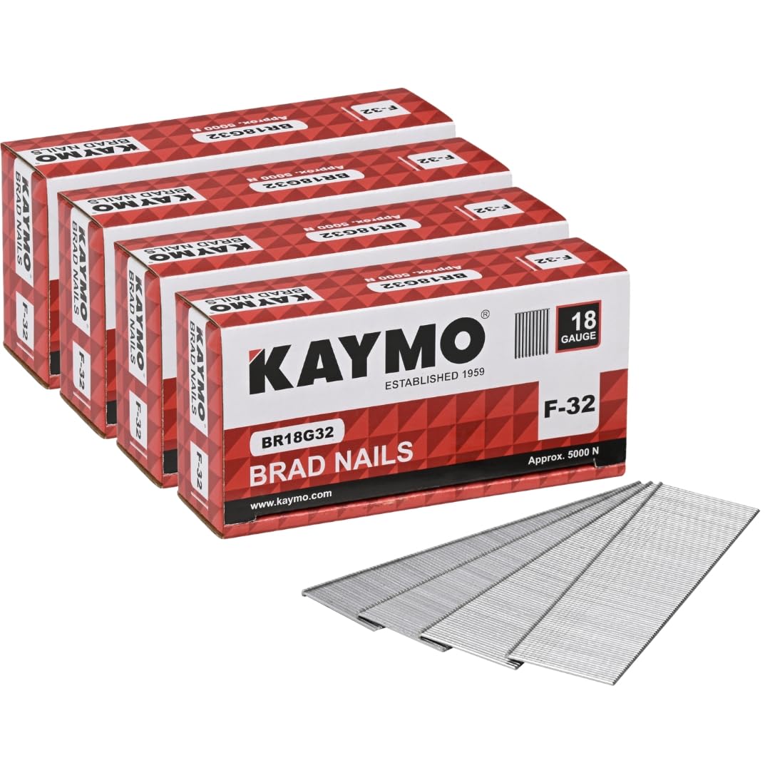 Kaymo 18G Brad Nails - 5000 Pack -11 Kaymo 18G Brad Nails - 5000 Pack -11