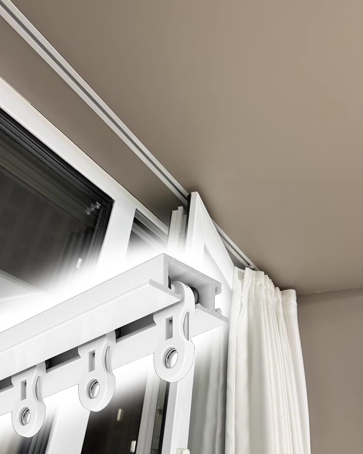 K Invisible Ceiling K blanc ultra fin 1 cm de profondeur 410 cm