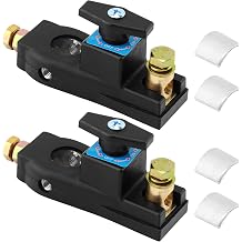 2pcs Car Battery Disconnect Switch 12v-24v Heavy Battery Shut Off Switch