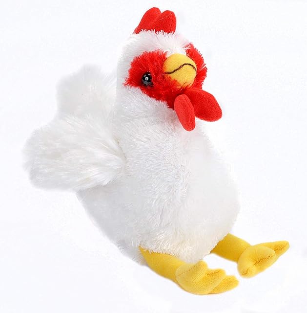 Wild Republic 18093, Chicken Hug'ems Soft, Gifts for Kids, Cuddly Toy 18cm