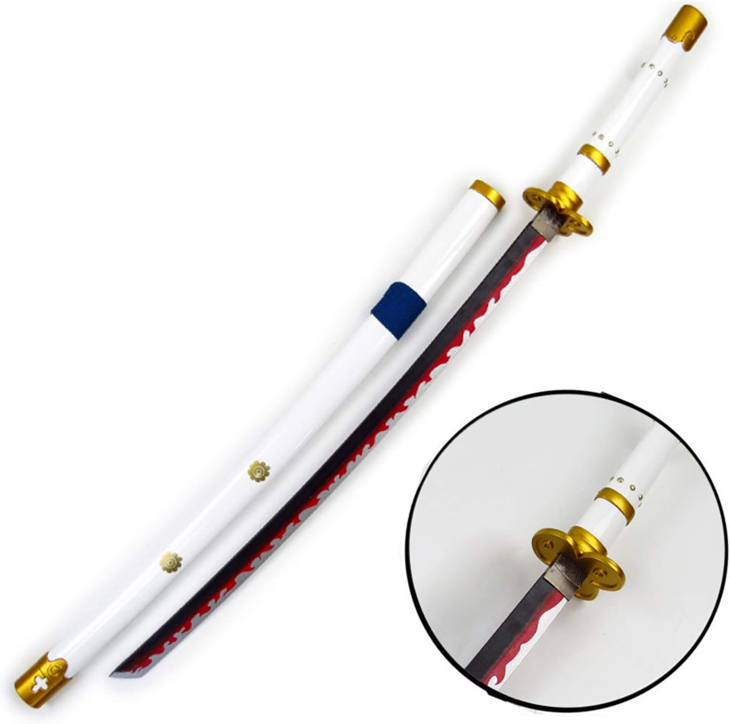 Amazon Yukimaturi One Piece ワンピース ロロノア ゾロ 天羽々斬 閻魔 えんま コスプレ 道具 武器 模造刀剣 刀 Abs製 男女兼用 アニメ コスチューム 変身 パーティー 文化祭 学園祭 Cosplay コスプレ 仮装 通販