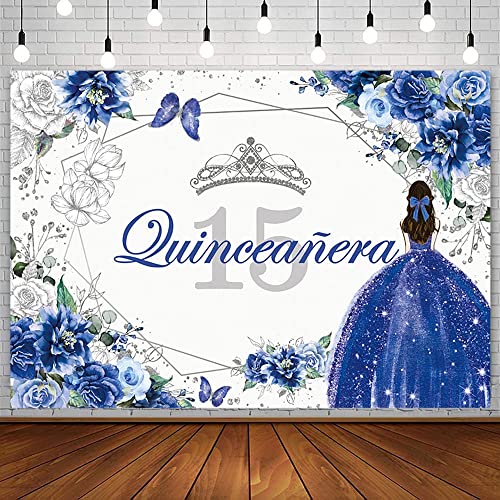 Sendy 7x5ft Quinceanera 15th Birthday Backdrop for...