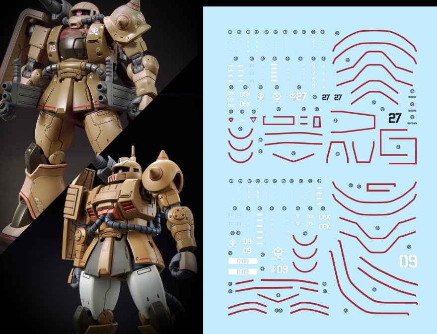 Amazon | 蛍光!! HG RG EG 1/144 ロボット MS 雪社ディテールアップ