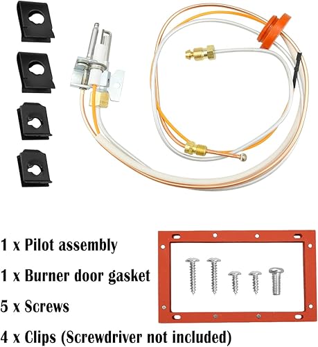 Miniatura 6 de SP20075 Kit de repuesto de montaje de piloto e encendedor conjunto de calentador de agua de gas natural apto para calentador de agua inteligente