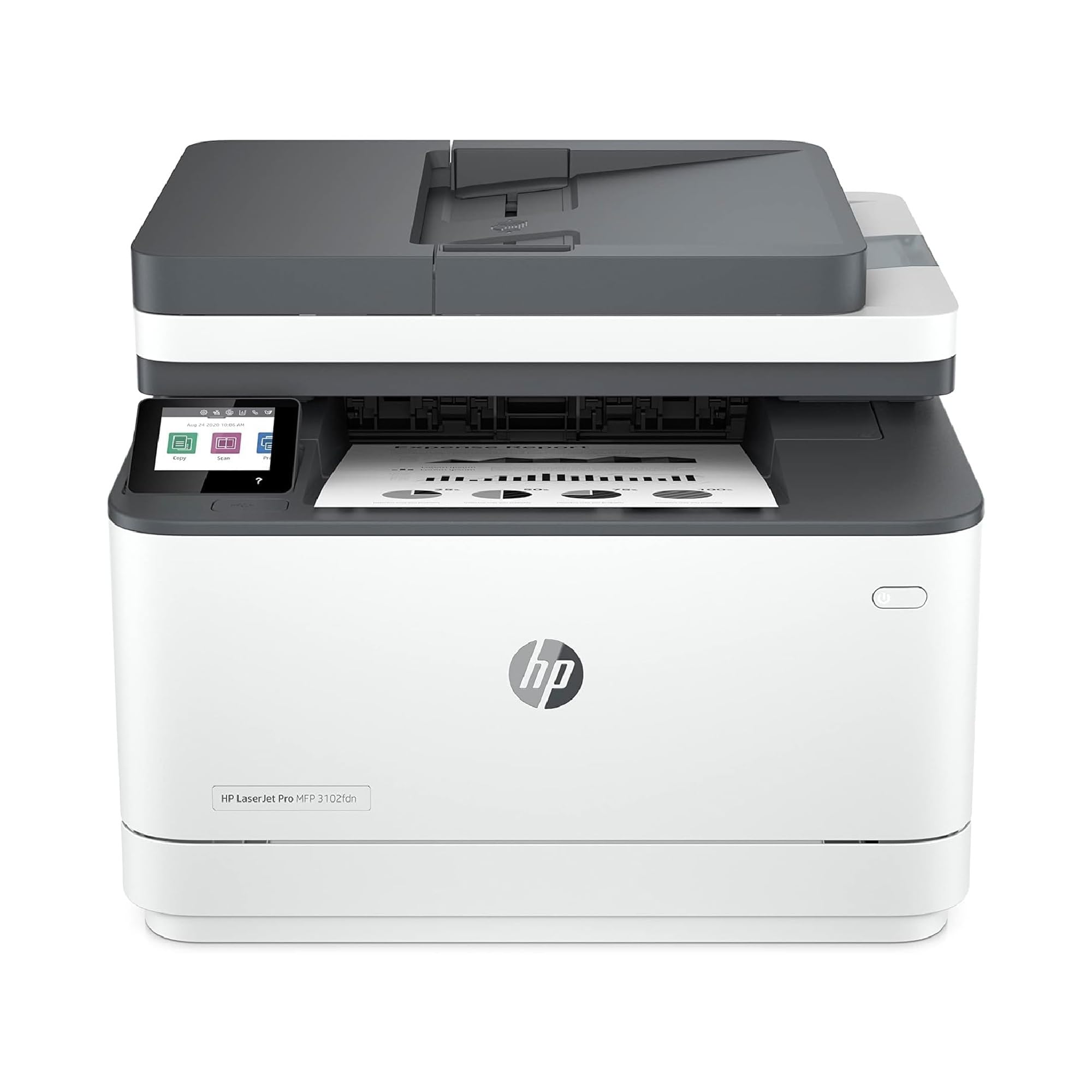Impresora láser multifunción A4 con escáner automático y conexión Ethernet HP 3102fdn 7