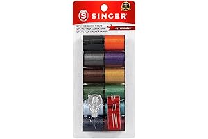 SINGER Polyester Hand Sewing Thread Assortment for All Your Basic Sewing Needs