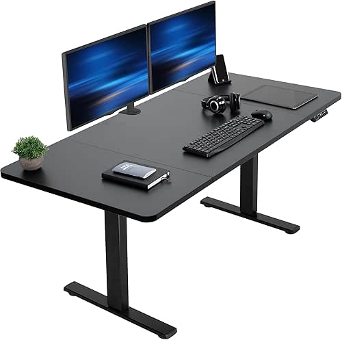 VIVO Electric 60 x 30 in Standing Desk, Memory Height