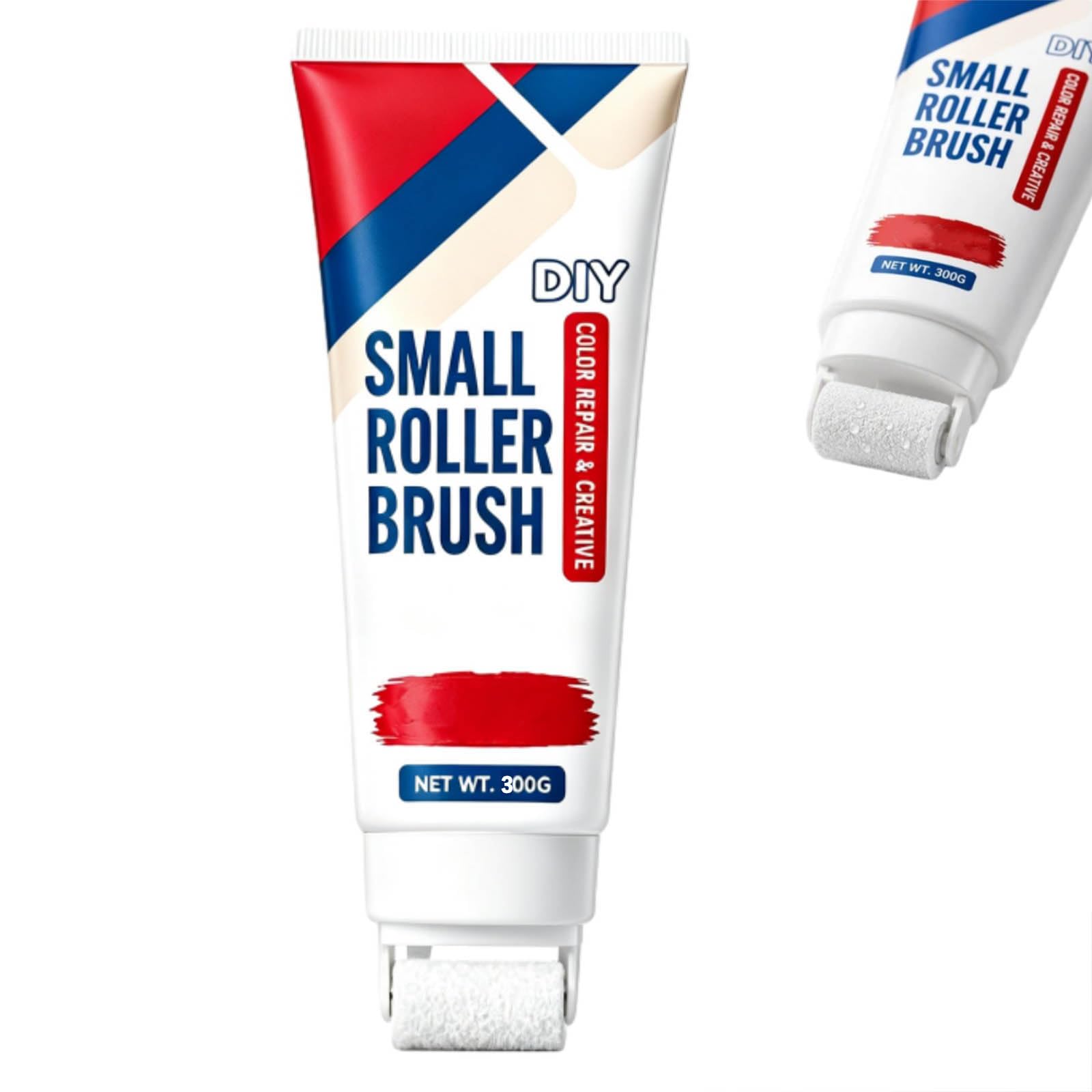 DIY Waterproof Wall Repair Paste with Integrated Small Roller Brush，300g