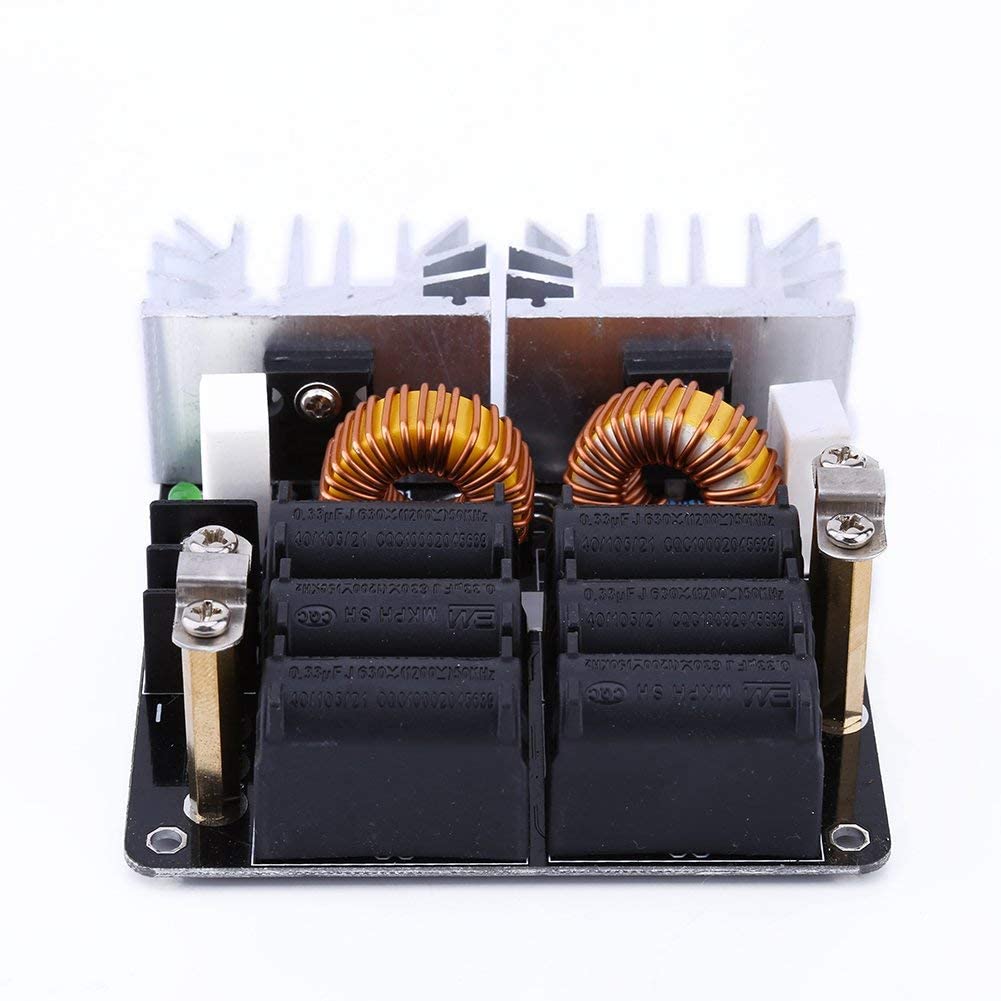 1000 Watt ZVS niskonapięciowy moduł nagrzewnicy indukcyjnej 12 V-48 V podgrzewacz sterownika flyback DIY cewka mosiężna opakowanie wielokrotnego użytku socialme-eu