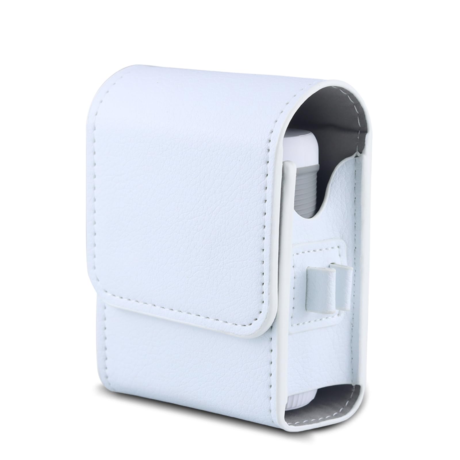 Sanfoelek Golf Rangefinder Case PU Golf Range Finder Carry Bag with Carabiner