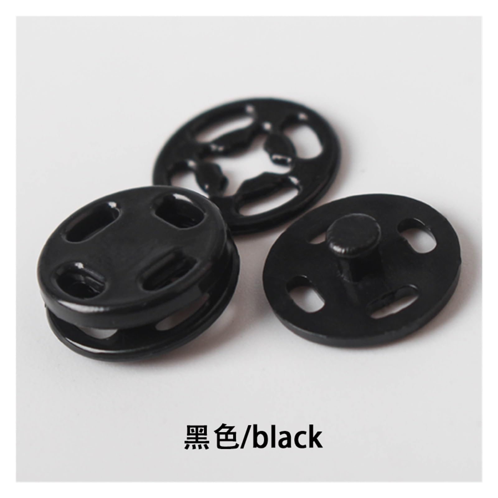 Drukknopen Transparant 13 mm (15 stuks) kopen? Hoofs Stoffen - Stof