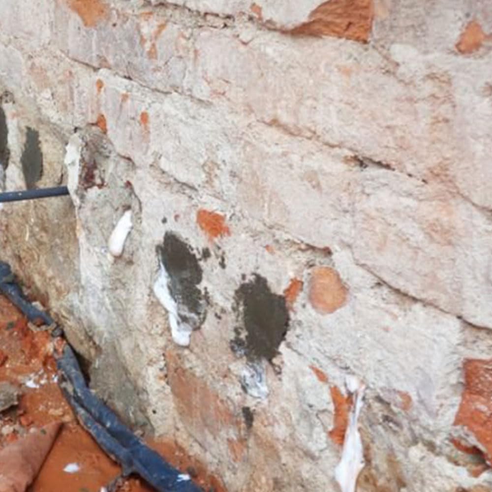 Mortero de Fraguado Rápido (5kg) - Para reparaciones, incluso sobre superficies mojadas y fugas de agua. Secado casi inmediato - Idroless