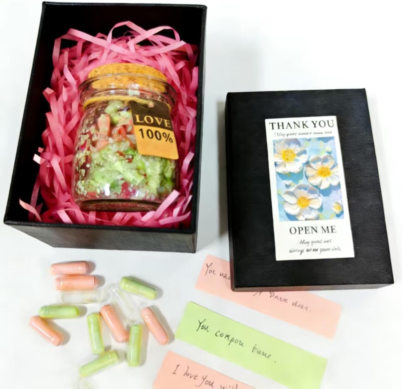 50 Blank Love Notes Memory Jar,Night Light positive jar,To My Mom Birthday Gifts Sentimental Keepsake,Meaningful Present for Women - Image 8