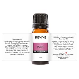 Purify Essential Oil Blend by Revive Essential Oils - REVIVEEO - 100% Pure Therapeutic Grade, for Diffuser, Humidifier, Massage, Aromatherapy, Skin & Hair Care