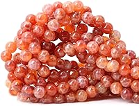 Vista 42 de Cuentas redondas sueltas de ágata estilo antiguo vena de dragón de 6mm, cuentas para diseño de joyas, 60 cuentas