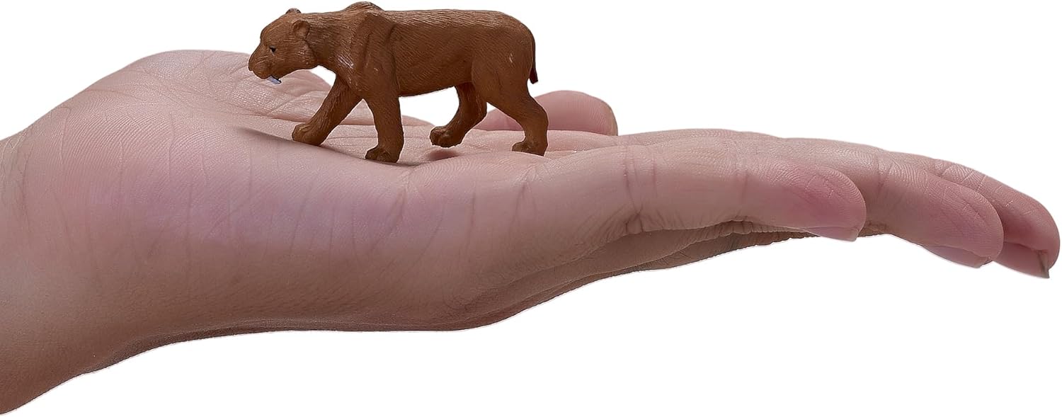 MOJO Mini Dinosaur Mini Worlds Playset, 12-Piece Hand-Painted Mini Figures, True-to-Life Highly Detailed Prehistoric Dinosaur Figurines, PVC, UK Designed, Ages 3+