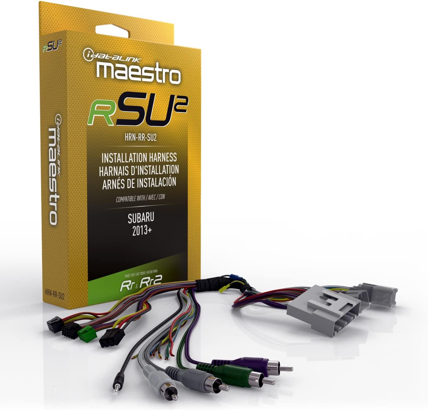 Maestro HRN-RR-SU2 Plug and Play T-Harness for SU2 Subaru Vehicles - (Discontinued)