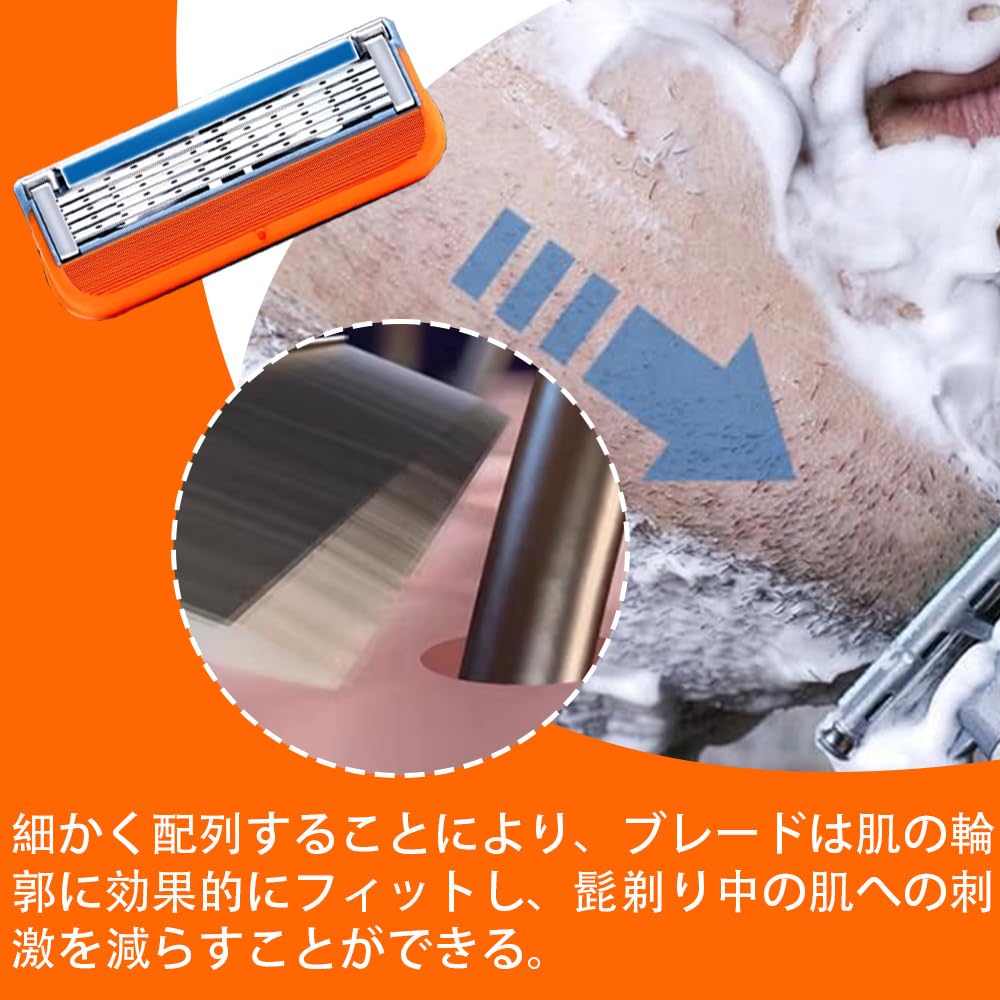 Amazon.co.jp: 【8個入り】ジレット フュージョン/プログライド 対応