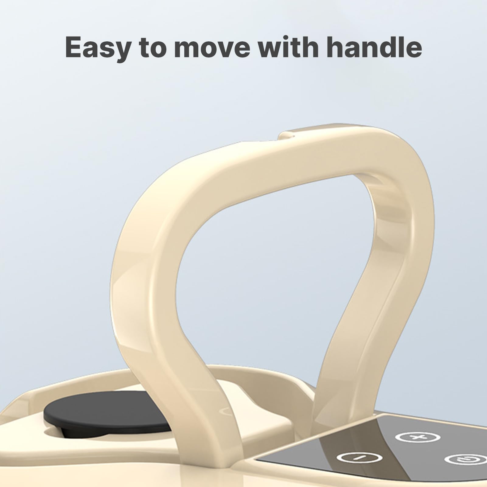Multisuperficie de mano con 6 accesorios de pantalla, 6 niveles, ajustable a 105 ℃/221 ℉, vapor de limpieza profunda con mango portátil, 1200 ml