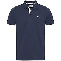Tommy Jeans Tjm Slim Placket Polo Dm0dm15370, Polo a maniche corte Uomo