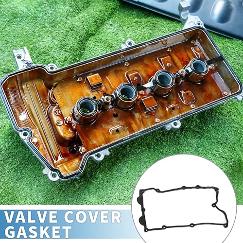 Image of Valve Cover Gasket No.11128655413 Cylinder Head Valve Seal Gasket for BMW 1 (E87) 120 I 2003-2011 Black 1 Set