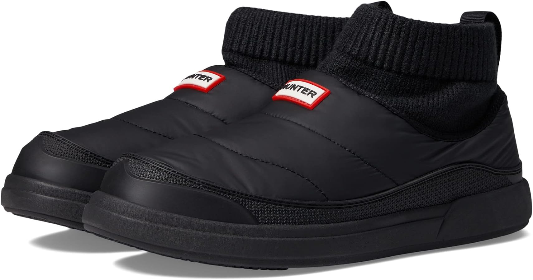 Amazon.co.jp: HUNTER イン/アウト パファーニットブーツ, ブラック Amazon.co.jp: HUNTER イン/アウト パファーニットブーツ, ブラック