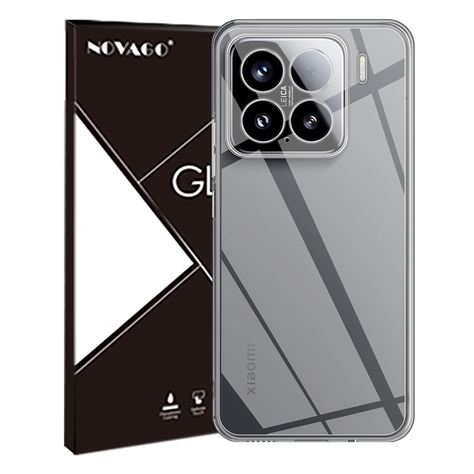 NOVAGO Coque Gel TPU Souple Pour Sony XPERIA Z3 Mini – Protection Arrière Transparente