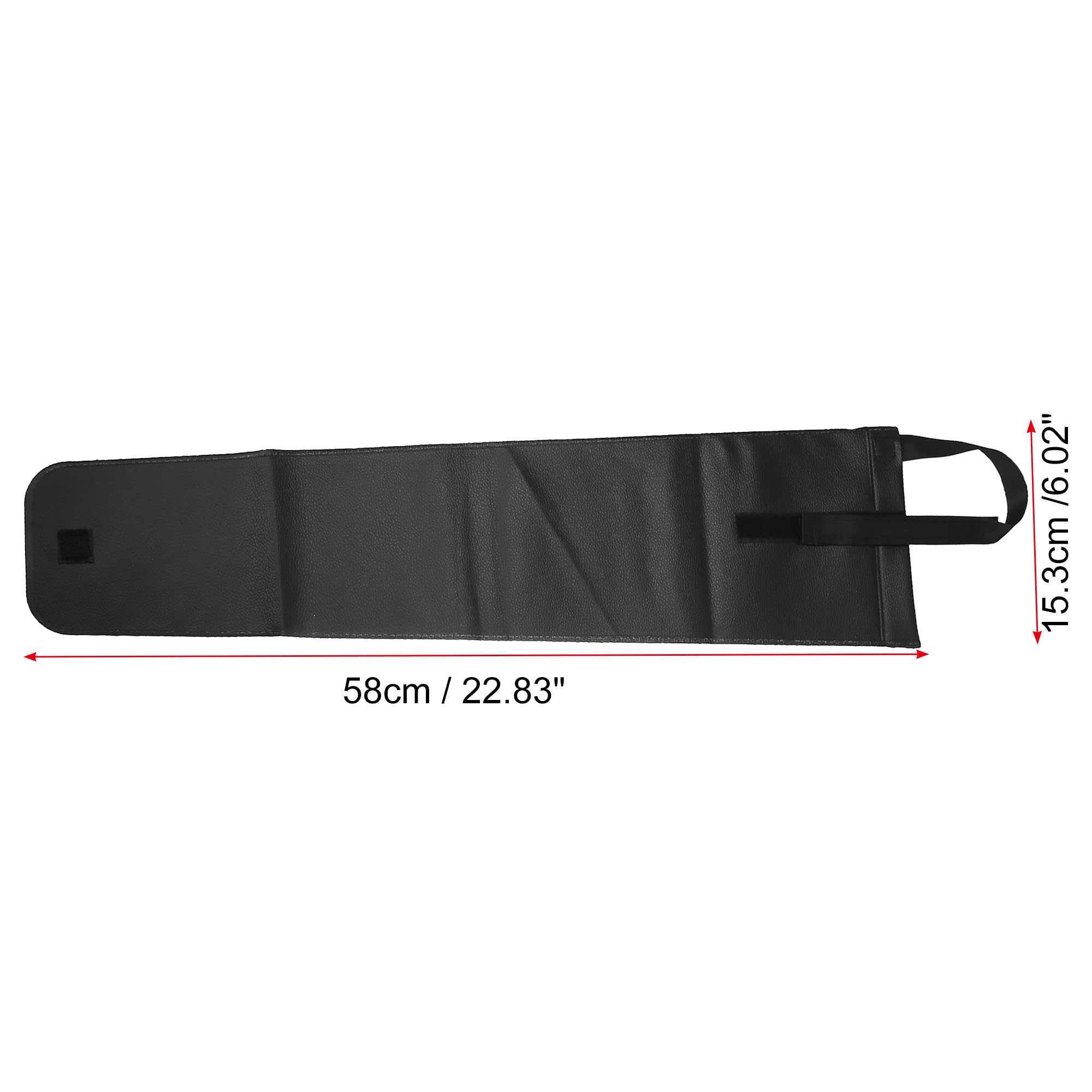 X AUTOHAUX Car Truck Back Seat Umbrella Storage Holder Hanging Organizer Bag, Black, 22.83"x6.02" - Image 4