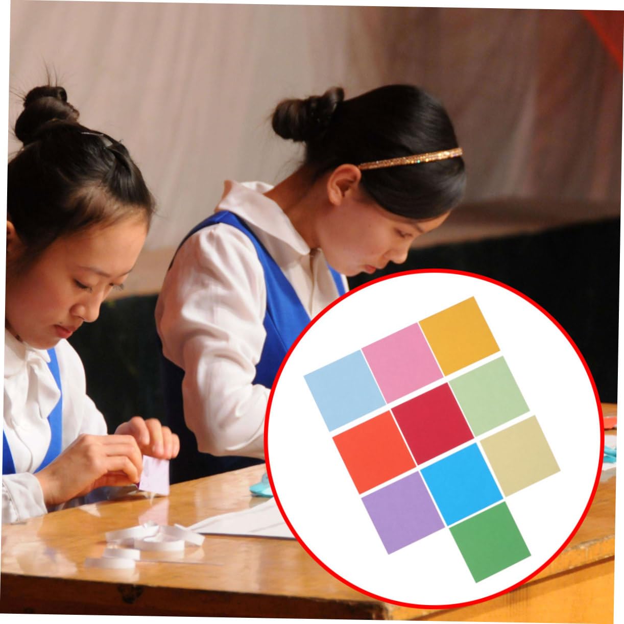 Anneome Stück Quadratisches Origamipapier für Kinder und Erwachsene zum Basteln und Dekorieren Doppelseitiges Buntes Papier zum Papiere Falten und Selbstgemacht Handwerk