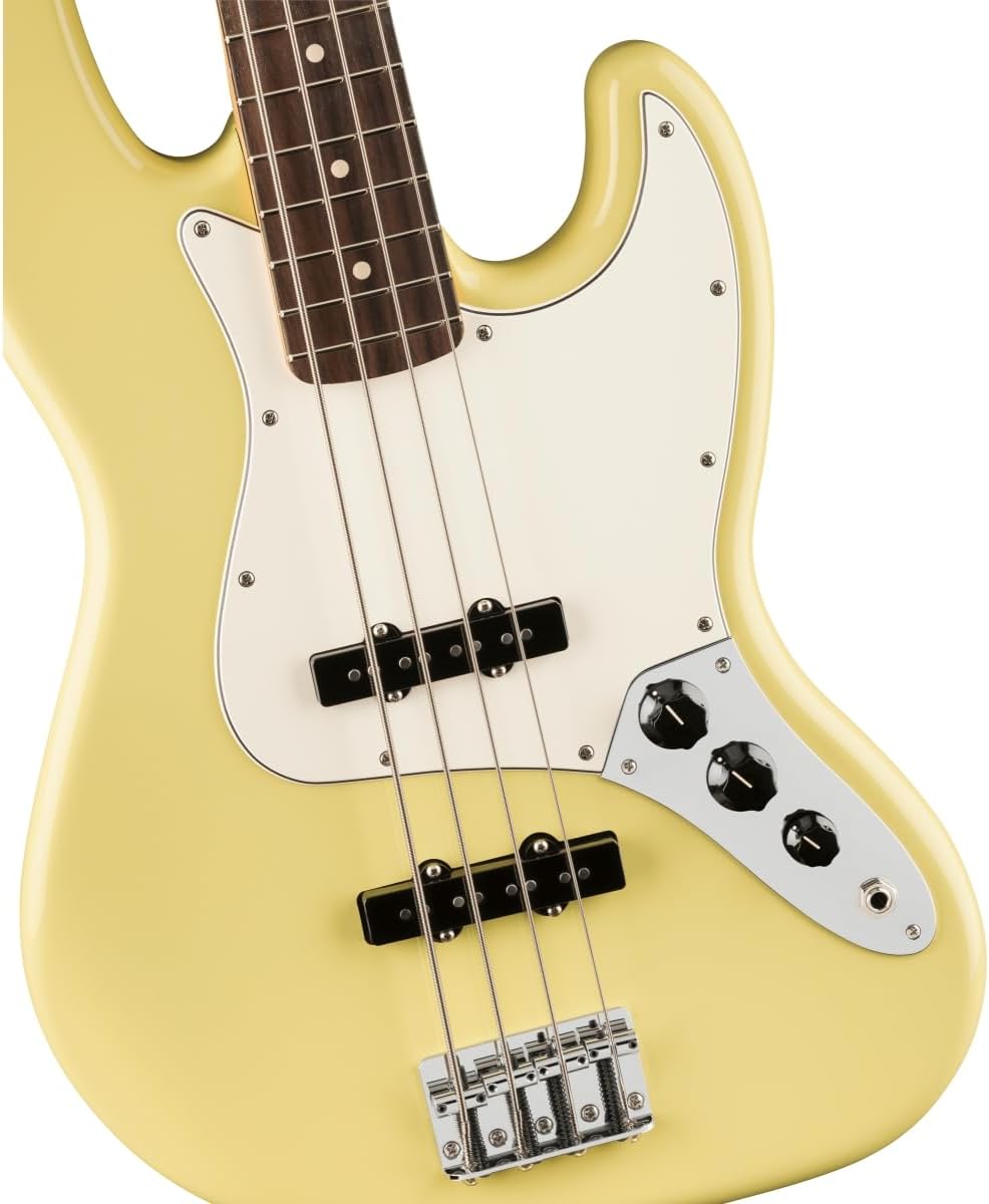 Fender Player II Jazz Bass - Hialeah Yellow with Rosewood Fingerboard