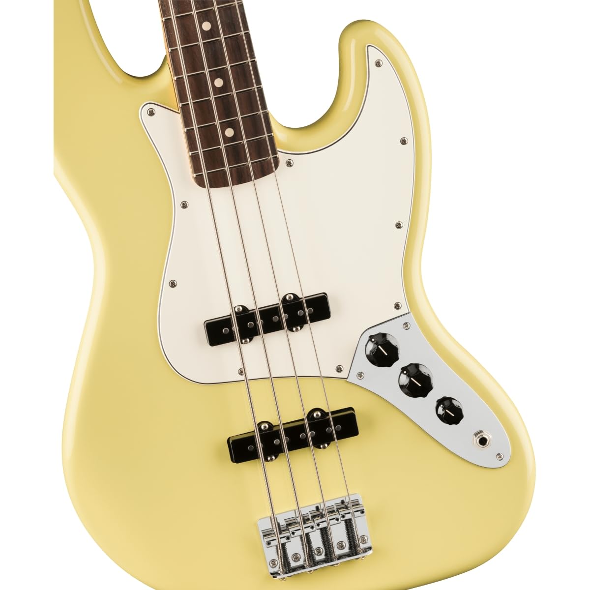 Fender Player II Jazz Bass - Hialeah Yellow with Rosewood Fingerboard - Image 6