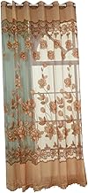 IMIKEYA Cortinas Transparentes Persianas Transparentes Cortinas Transparentes Cortinas De Voile Transparente Tela De Janela Tule Decorar Produto Acabado