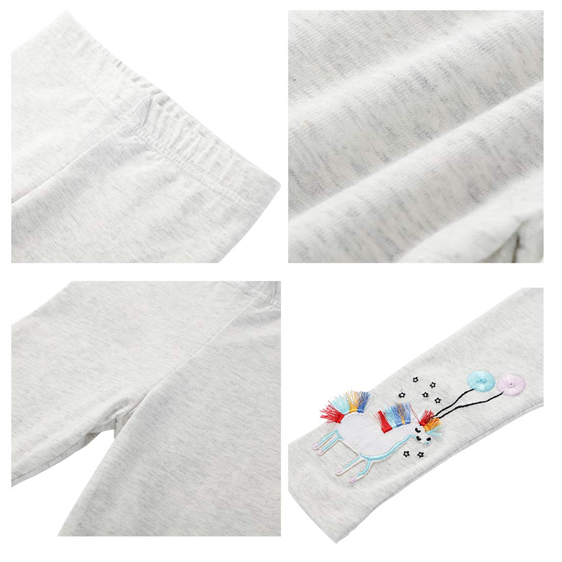 EmaoFun Legging Enfant Fille,Lot de 3,2-7 Ans