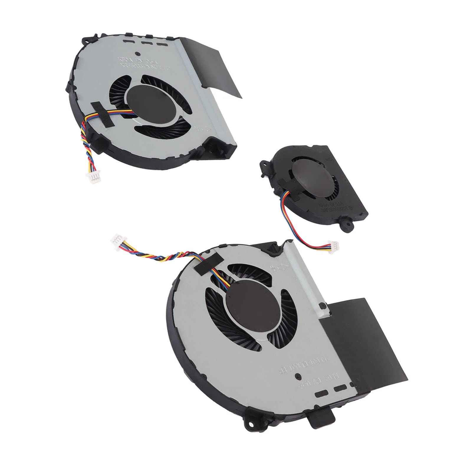 3 szt. Wymiana Wentylatora Procesora GPU Wydajny Układ Chłodzenia dla ROG STRIX GL703GS GL703 Laptop Trwały Stop Aluminium 4 Pin