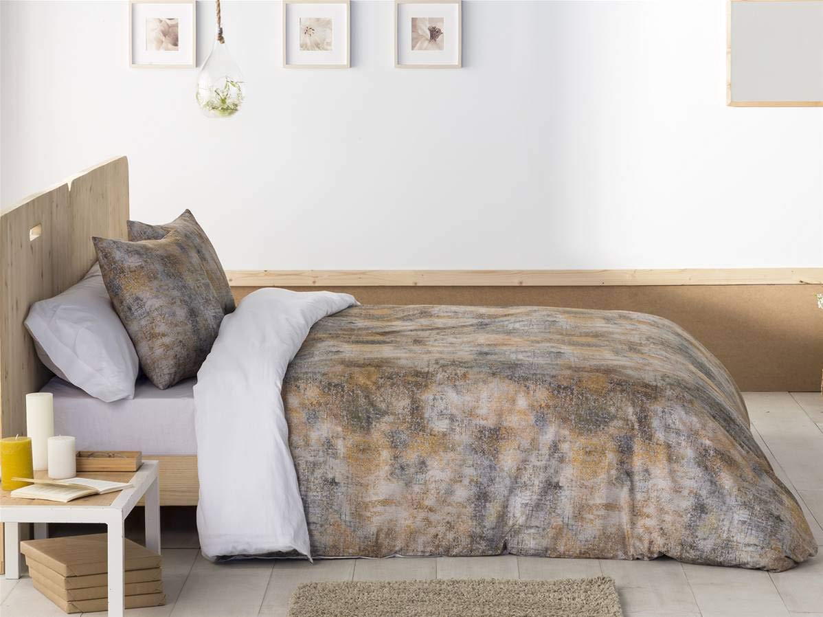 Funda Nórdica Bruselas Beig Lanovenanube Cama 90 Algodón 100%