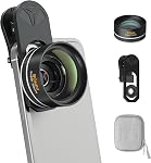 90mm Professional Macro Lens for Smartphone, Macro Lens Kit with Universal Lens Clip, Aluminum Phone Camera Lens Attachment for iPhone 17/16/15/12/11 Samsung & Android Phone