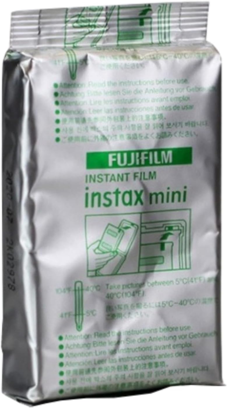 Kit 2x Filme Instantâneo Fujifilm Instax Mini com 10 Unidades