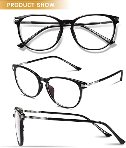 Miniatura 9 de DUCO Lentes de bloqueo de luz azul para lectura de computadora para hombres y mujeres DC5204