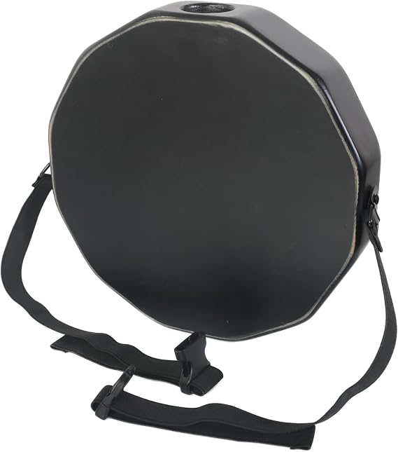 KTAK -The First Handcrafted, Hand Drum Percussion, Two-Sound Cajon Body Snare, Portable Cajon by Kandu with Carry Case (Black)