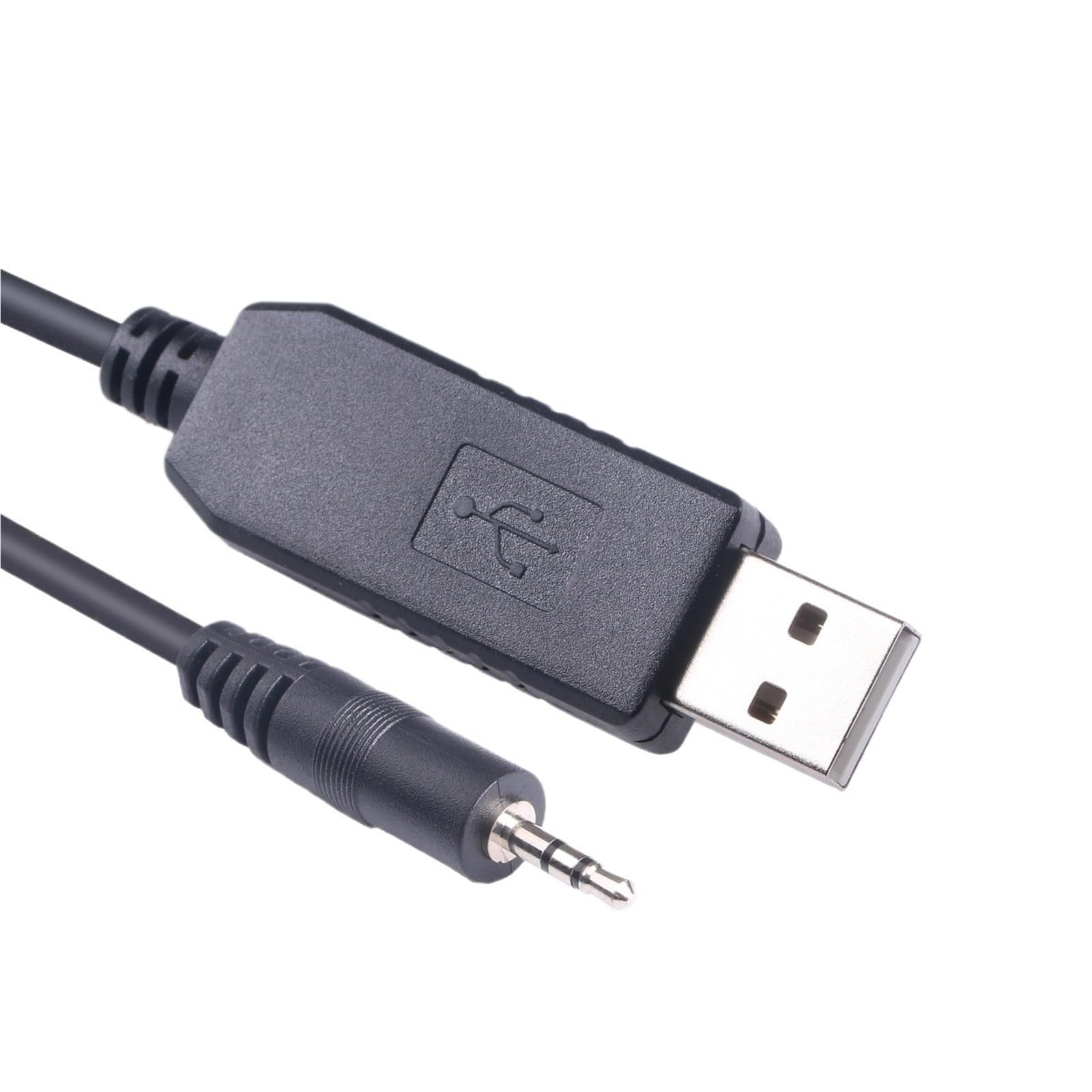 Kabel USB szeregowy RS232 z wtyczką audio AJ 2,5 mm i 3-pinowym konwerterem TRS 3P 1,8 m (T-RX r-TX s-GND)