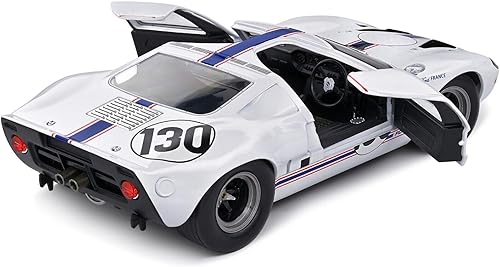 Miniatura 4 de GT40 MK1#130 Henri Greder - Jean-Michel Giorgi Targa Florio (1967) "Serie de competencia 118 Modelo de coche fundido a troquel por Solido S1803009