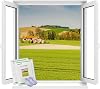 Fly Screens for Windows, 2Pack Window Netting for Insects, Bug Net for Windows, Mosquito Net Mesh Window (130x150CM,White)
